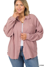 Load image into Gallery viewer, 1713 Oversized button up
