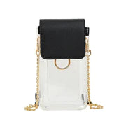 1754 Clear crossbody/cell holder