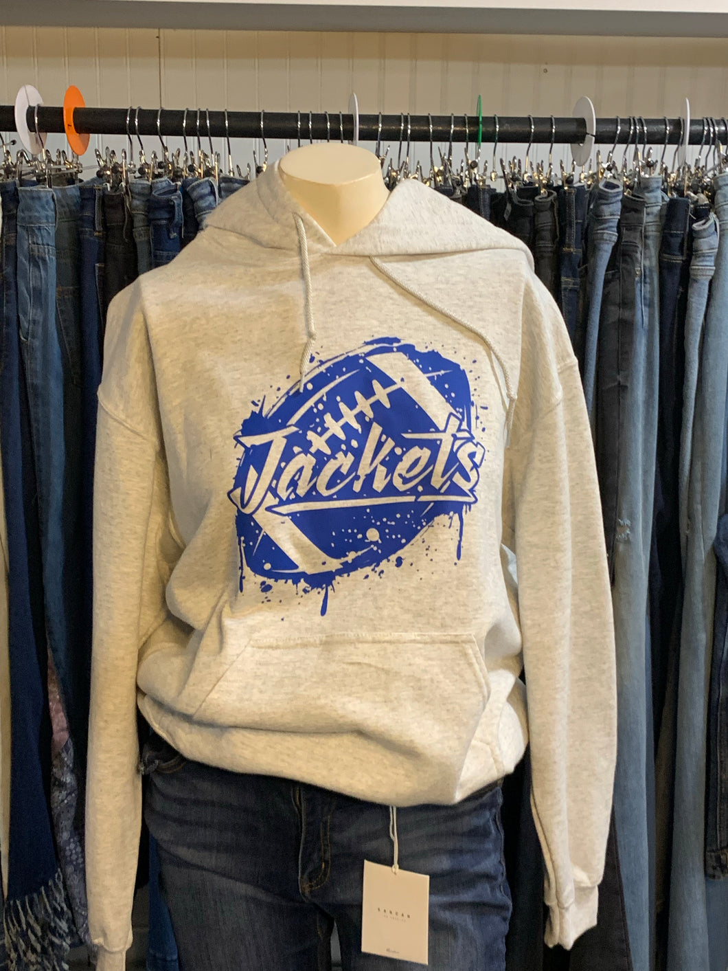 Tina-1647 Jackets Football hoodie