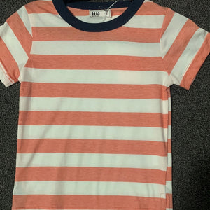 1004 Red and White stripe top