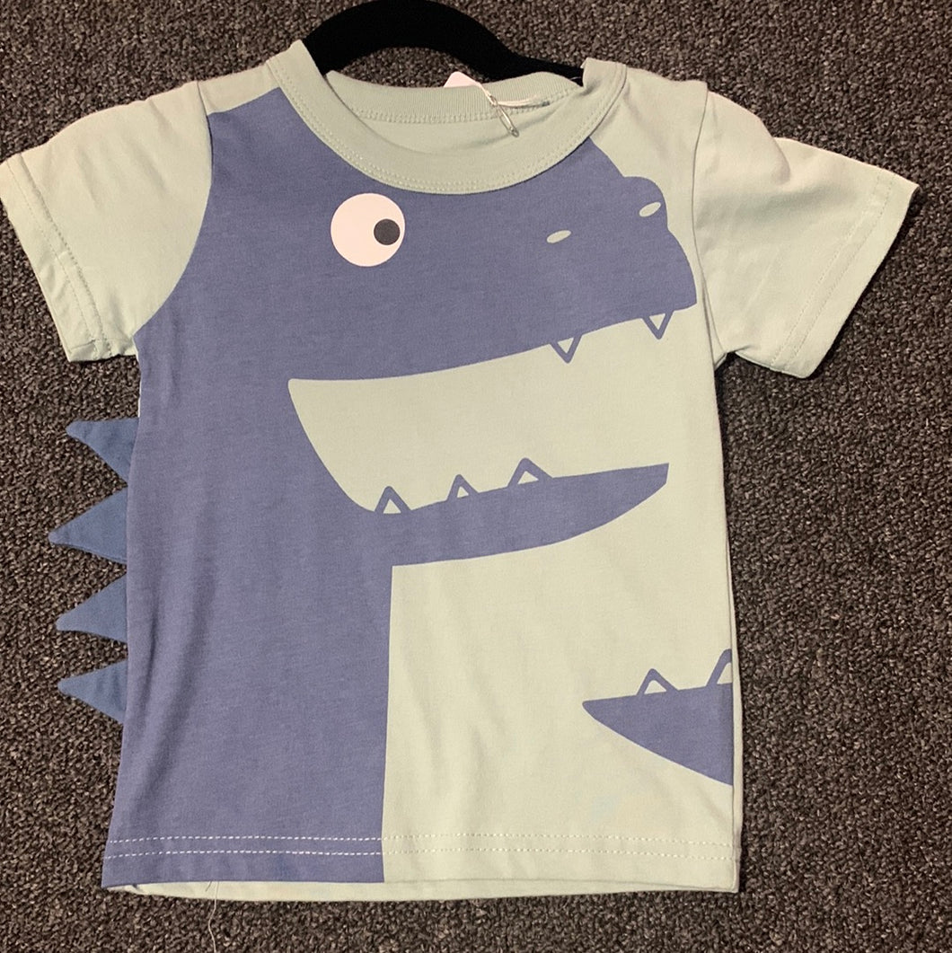 1003 Unisex dinosaur print top