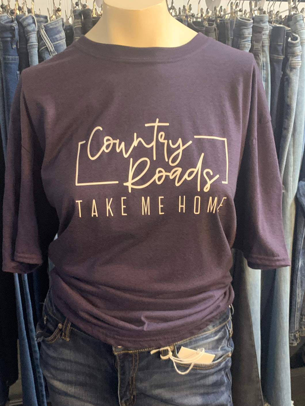 Tina-1616 Country Roads tee