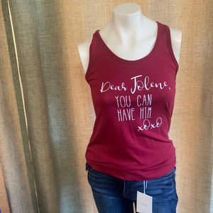 Tina 1701 Dear Jolene tank