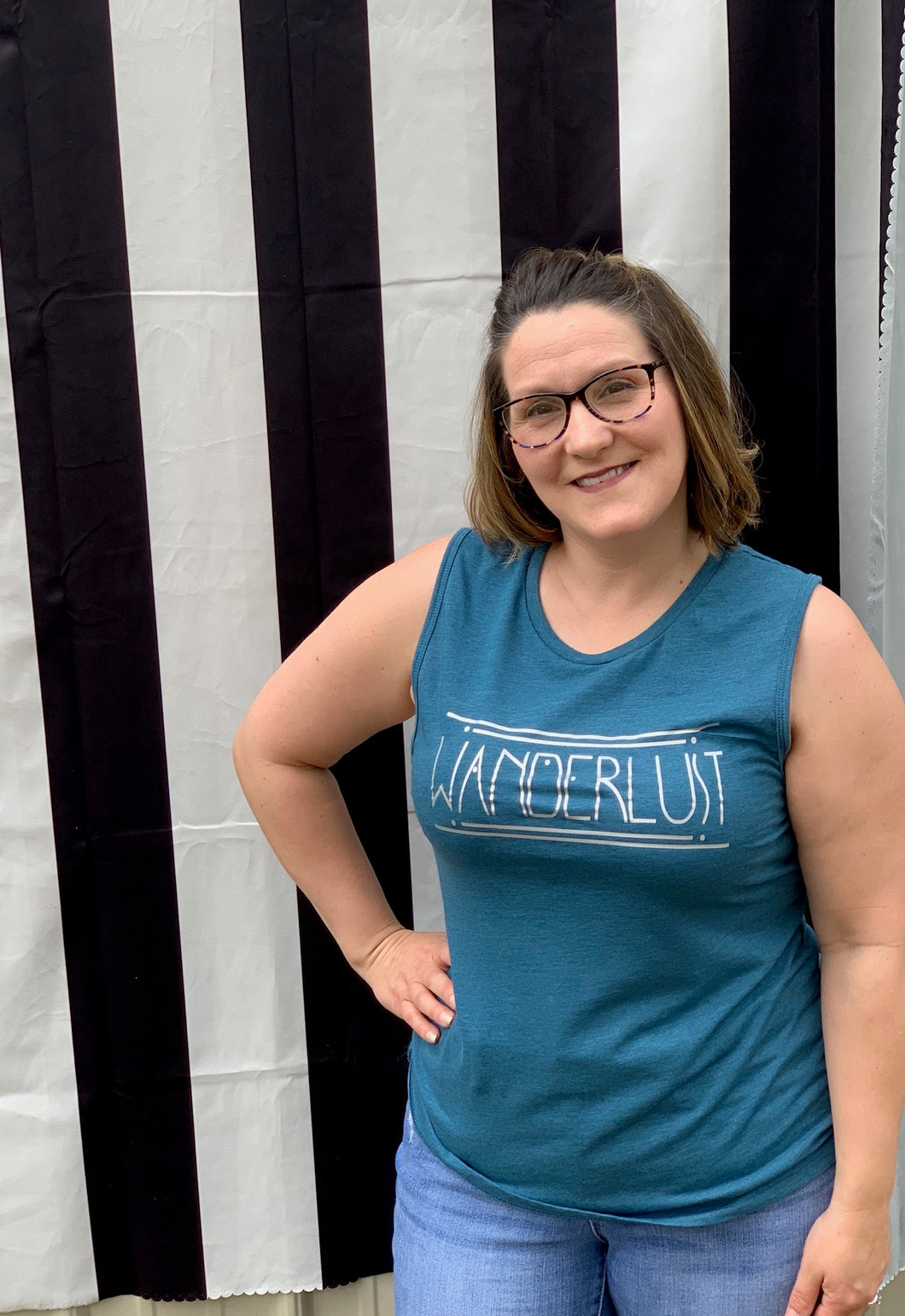 T199-Wanderlust Tanktop