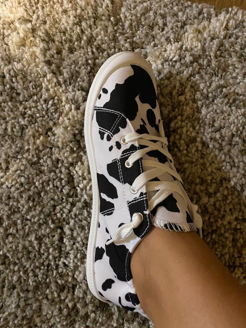 965 Cow print sneakers