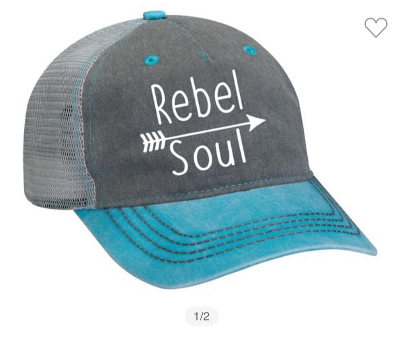 1322 Rebel Soul trucker hat