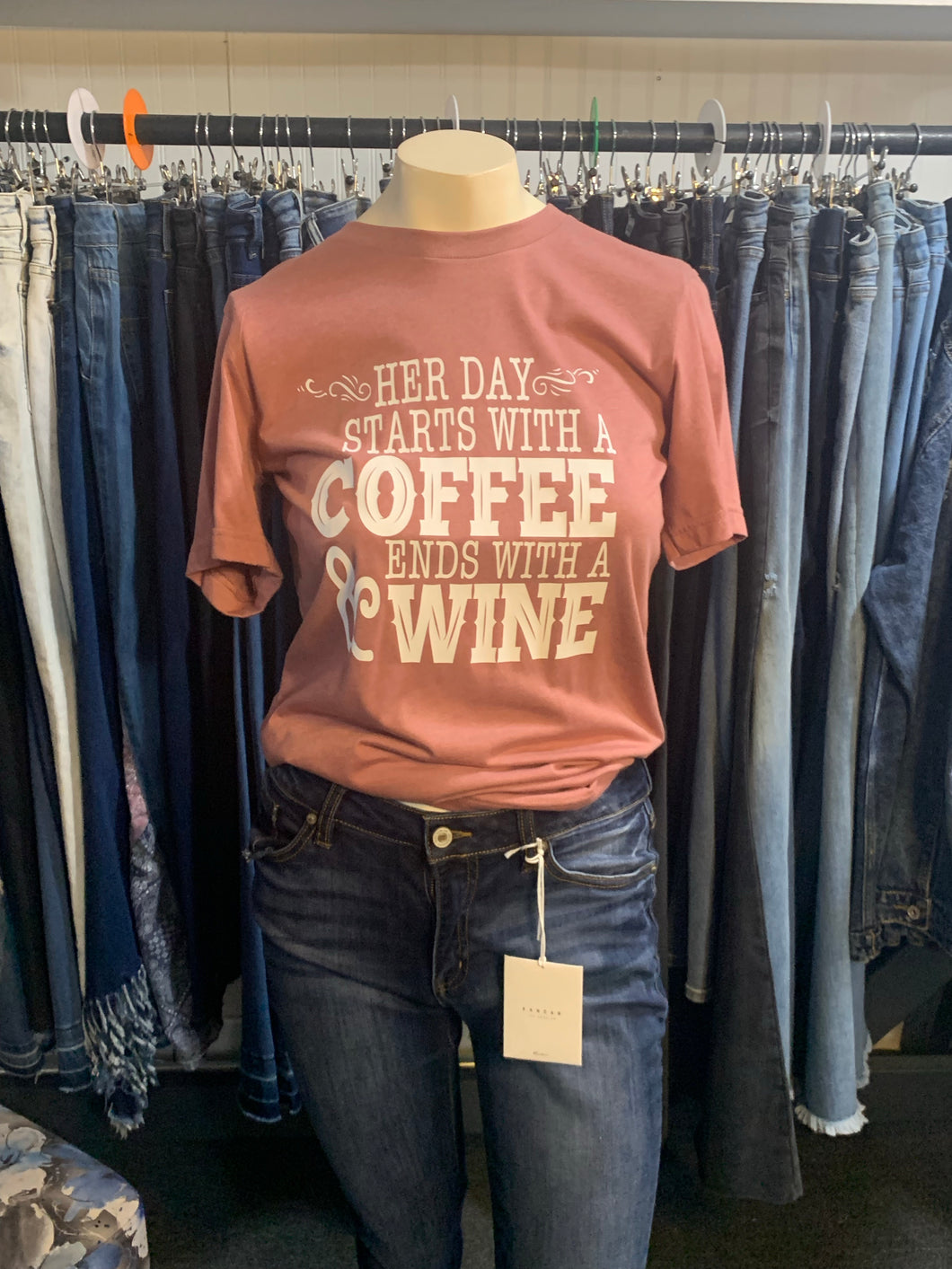 Tina-1627 Her day starts with a coffee