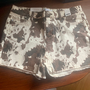 1714 Cow print short