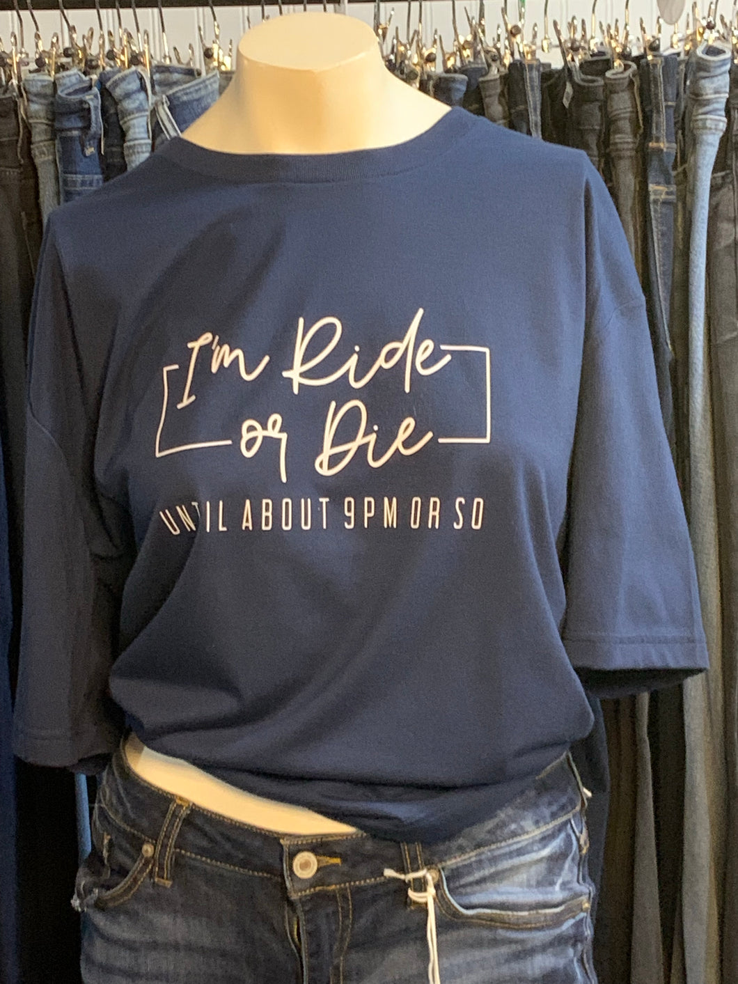 Tina-1644 Navy Ride or Die