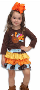 990 Turkey applique dress