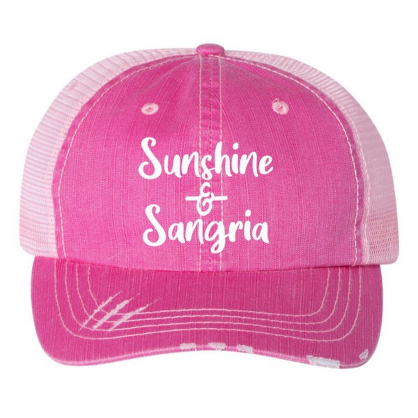 1325 Sunshine and Sangria hat